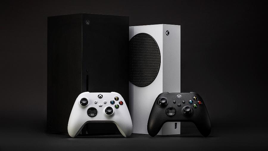 Console Xbox Series X e Series S.