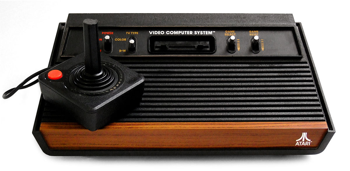 Console Atari 2600.