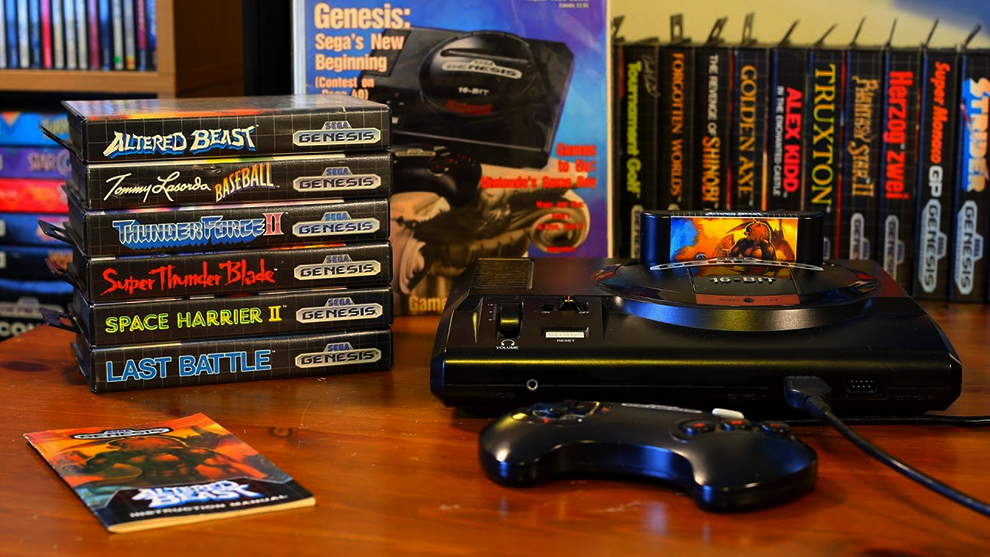 Console Mega Drive.